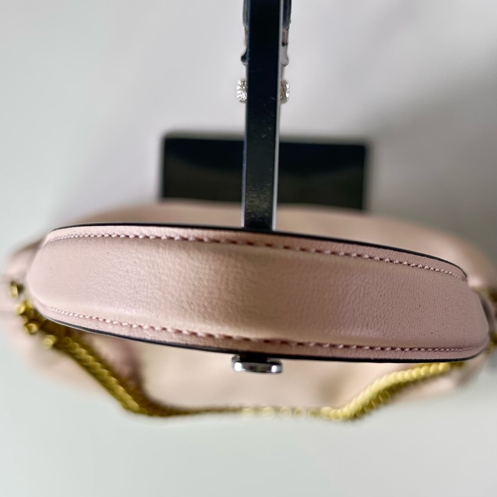 NWT Women’s Coach Juliet 25 Shoulder Bag Glovetanned Pale Pink/Blush Leather - Picture 12 of 14